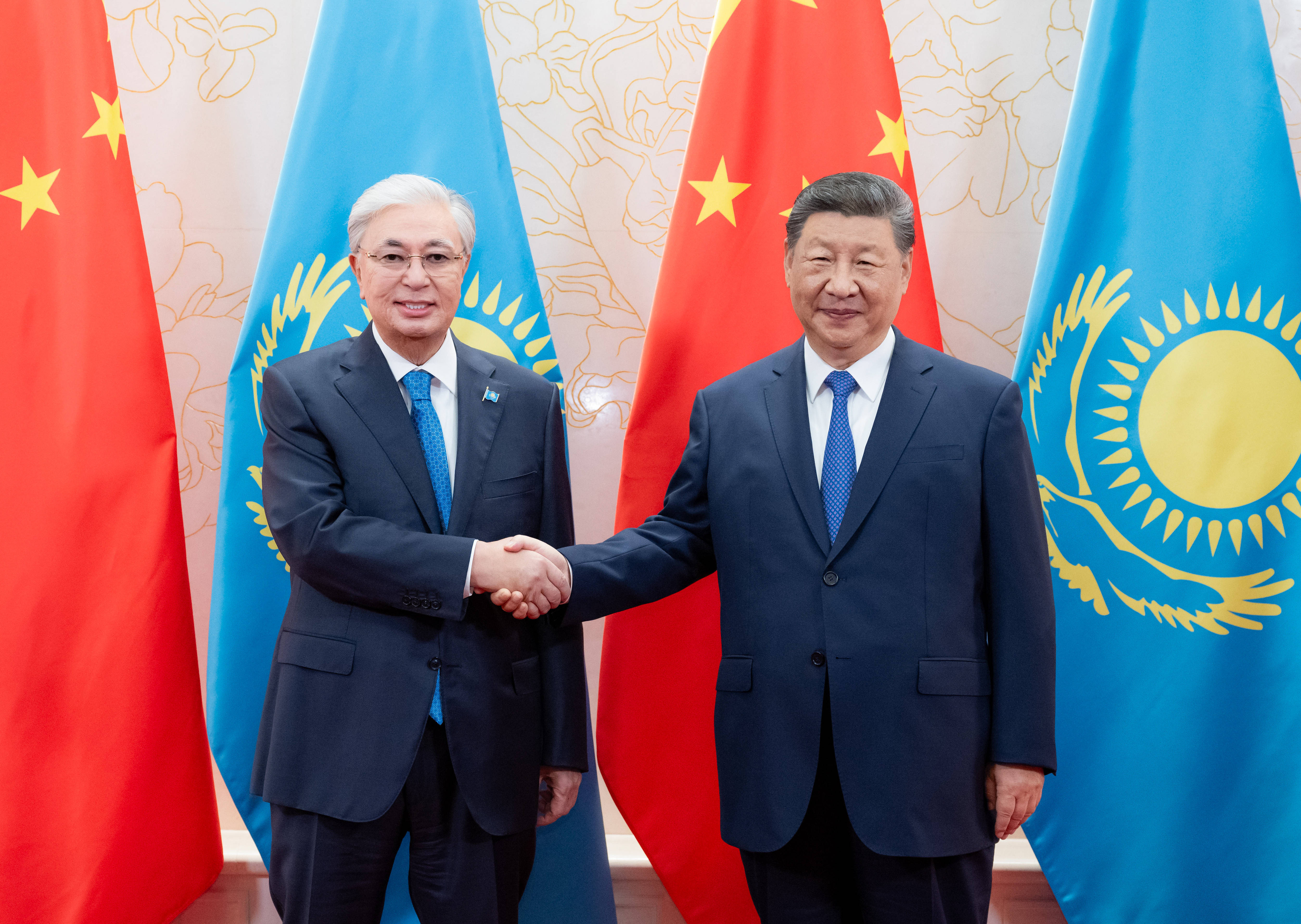 木麻黄vs阿祖里联_上合组织天津峰会丨习近平会见哈萨克斯坦总统托卡耶夫