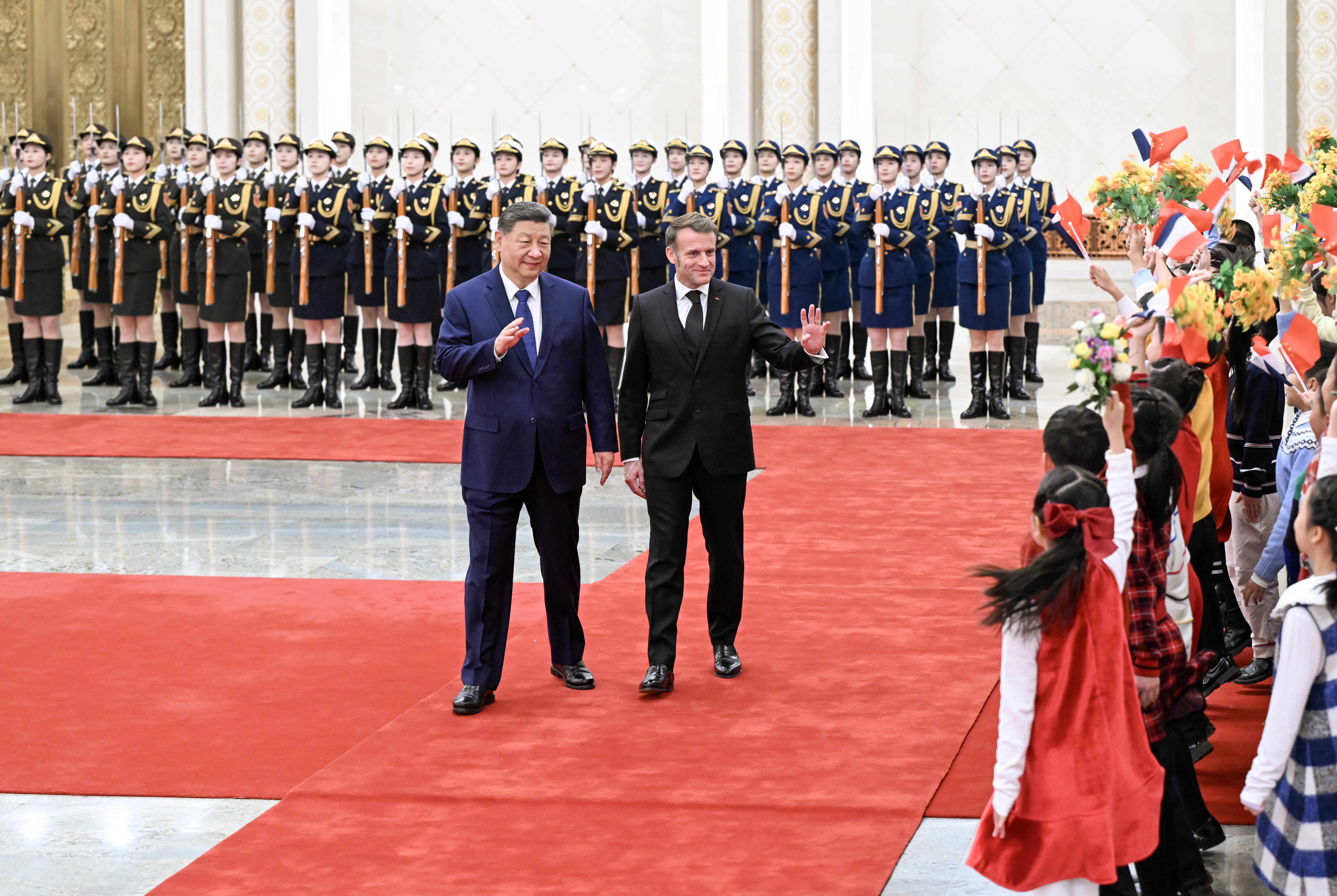 皇冠信用网APP下载_习近平同法国总统马克龙举行会谈