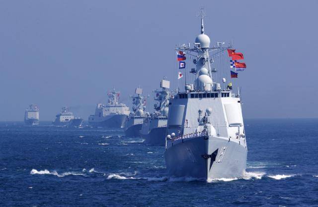 欧洲附加赛D组_日本挑衅辽宁舰后欧洲附加赛D组，亚太同时出现7支舰队，美媒：解放军全球最强