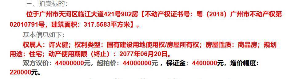 皇冠信用网怎么开户_许家印侄子豪宅4400万元起拍皇冠信用网怎么开户，最终5016万元成交，其投资的广州雅旭公司涉及781件司法案件